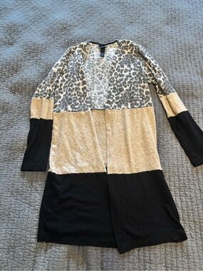 Daytrip cardigan small leopard print